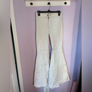 White Flare Jeans